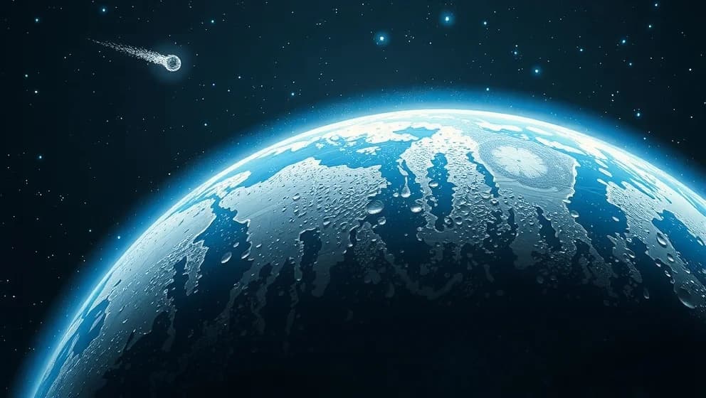 Hur kom vatten till jorden egentligen